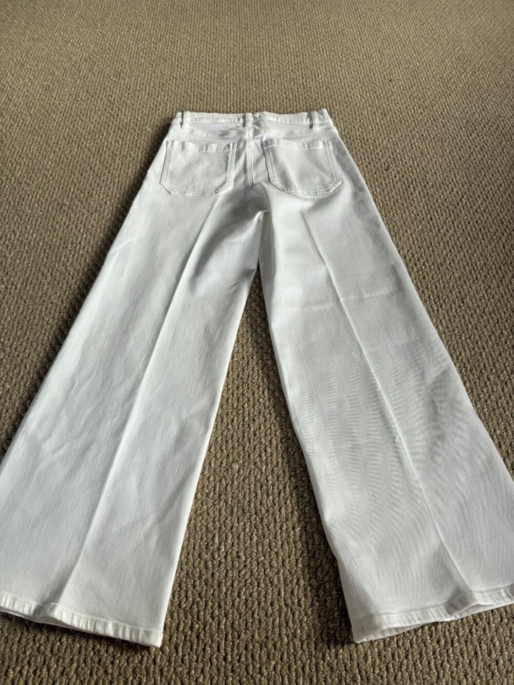 Frame White Le Slim Palazzo 28 High Rise READ - Picture 5 of 6